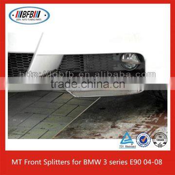Carbon Fiber Front Bumper Spoiler BUMPER Splitter Lip for BMW E90 MT FRONT BUMPER photo-2