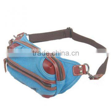 RS1006 Men's Vintage 16oz Waxed Canvas Chest Shoulder Sling Bag for Hiking