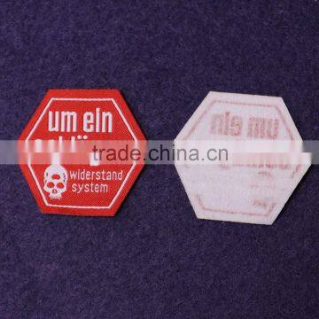 Custom Hot Sale Woven Patch For Cloth / Iron on Backing Woven Badge / Woven Patches Made In China photo-5