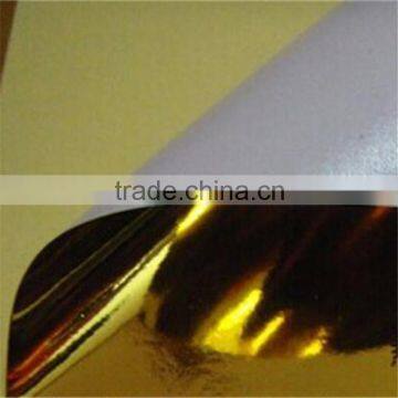 80gsm Backed Glue Self Adhesive Gold Foil Paper