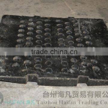 500*600*50mm Traffic Removable High Quality Speed Hump/ European Standard High Strength Road Speed Bump for Safety photo-5