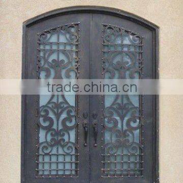 Wrought Iron Entry Door Glass Inserts Door Window Inserts Better Quality Than Lowes Exterior Wood Doors Made in China