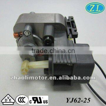 Medical Nebulizer motor with pumpYJ62-25: Shaded pole motor,small powerful electric motors for oxygen concentrator