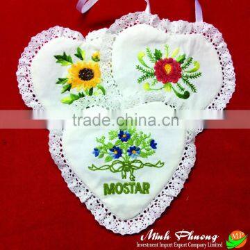 Embroidery 100% cotton fragrant bag/craft- no 1