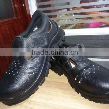 SANDAL SAFETY SHOES PU INJECTION/RUBBER OUTSOLE SAFETY SHOES WITH STEEL TOE CAP STEEL PLATE WORKING SHOES