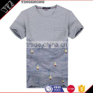 chian supplier wholesale fashion summer t shirt/tee shirts/men t-shirt print with low MOQ and high quality                        
                                                Quality Choice