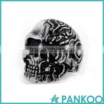 Wholesale Retro Fashion Classic Series of Various Punk Skull Shape Tai Silver and Titanium Unisex Atmosphere Necessary Publicity photo-3