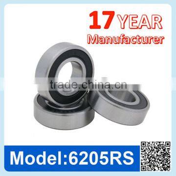 6205 ZZ RS Miniature Ball Bearing Deep Groove Ball Bearing