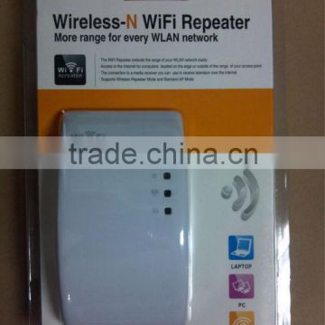 Hot selling wireless 300Mbps Wifi Repeater with RTL8196+8192 Chipset