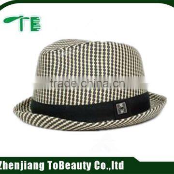 Custom Stingy Fedora 100% Wool Blend Felt Hat