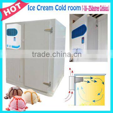 Ice Cream cold room refrigerator (minus 25degree Celsius)