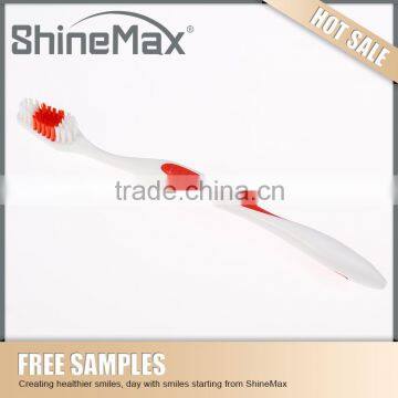 Wholesale adult toothbrush silicone rubber custom brand name toothbrush