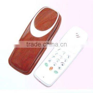 Basic corded telephone, hotel phone, desk or wall-mountable phone, hot selling model, competitive price, from OEM factory.