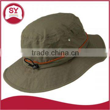 Big Size Adjustable Draw Cord Talson UV Bucket Hat photo-5