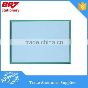 Non-magnetic classroom oem whiteboard with plastic frame