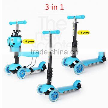 3 in 1 MB-005 Kids Kick Scooter 2 Wheel Pro Adults Balance Mobility Child Scooter 3 Wheel photo-2