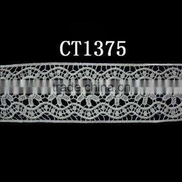 cotton crochet lace fabric(CT1375)