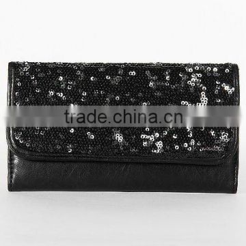 2013 Faux leather trifold wallet