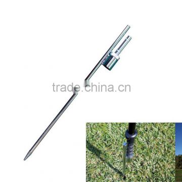 2015 Promotional Steel Ground Spike For Flags Soft Ground Use, Ground Spike For Fence