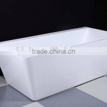 Oval freestanding hot tubs made in China sanitary ware bathtub