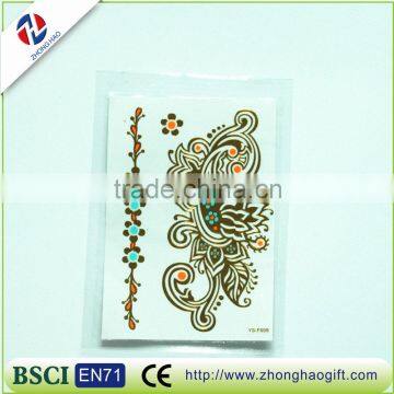 fashional decoration hair tattoo