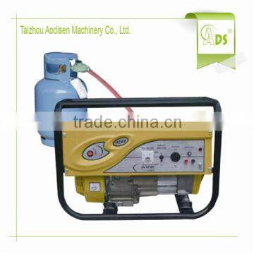 high quality portable single cylinder iso ce approved new natural gas generator 5kw