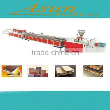 PVC Wood-plastic Co-extrusion Foamed Wide Door Plate Production Line