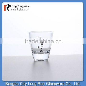 longrun alibaba grace wine ware whole sale thick base whisky glass with customer logo