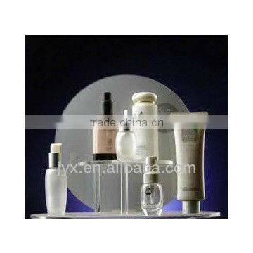 Two Tiers Cosmetic display plexiglass acrylic makeup cosmetic display stand