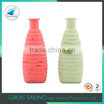 big beehive colored wholesale glass vases for single flower