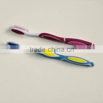 Hot selling toothbrush for adult , adult toothbrush with gum massage, tooth brushes