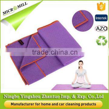 Custom yoga towel non slip soft microfiber yoga towel