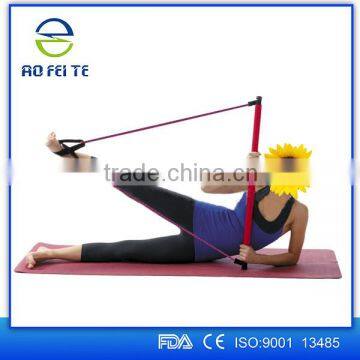 Aofit Yoga Strap With the Foot Pad Yoga Loop Band photo-4