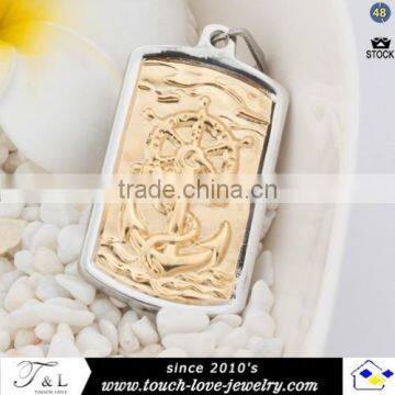 Wholesale Stainless Steel Anchor Pendant for Man photo-3