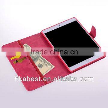 Hot Selling pu Stand Leather Case for Ipad 5 Ipad Air Express