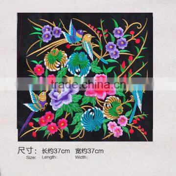 beautiful flowers patterns Embroidery Ethnic cotton fabrics for bags