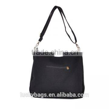 Embroidery Shoulder Bag Canvas Women Handbag Cheap Lady Bag Embroidery Bag With Bells photo-2