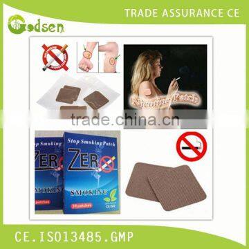 Private label Nicotine Patches smoking herb no smoking sticker