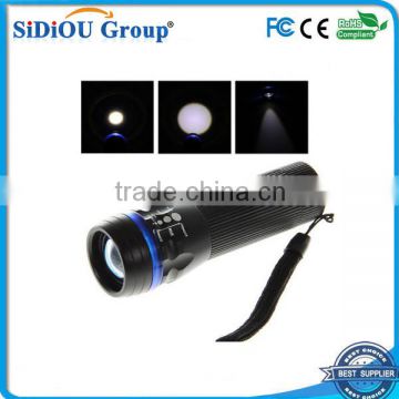 1w 3w aluminum led flashlight