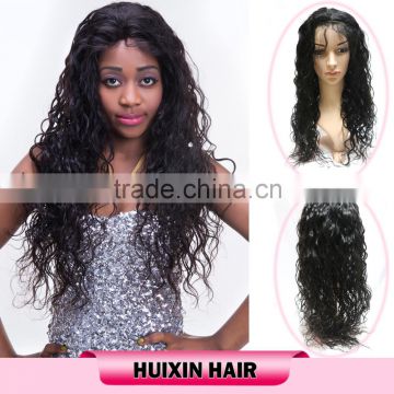 Human hair full lace wig with baby hair, full lace human hair wig brazilian human hair wig