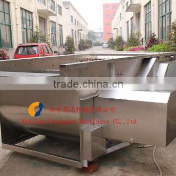 small type chicken plucking machine/Horizontal type immersing & defeathering machine