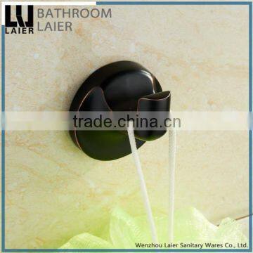 Modern Zinc Alloy ORB Finishing Bathroom Accessories Wall-Mounted Robe Hook