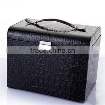 Fashion Luxury leather cosmetic case for woman