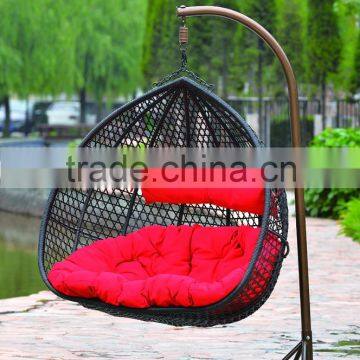 2015 Newest design single swing outdoor furniture garden swing