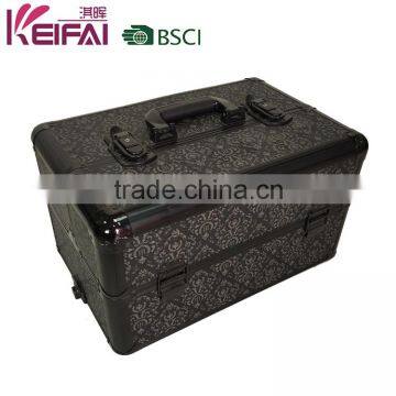2 In 1 Nylon Nail Polish Trolley Case With 4 Wheels photo-5