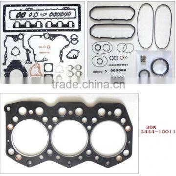 High Quality Full Gasket Set For MITSUBISHI S6K engine auto parts OE NO.:3444-10011