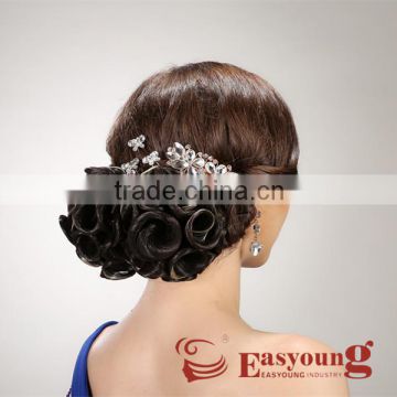 Synthetic hair flowers accessories , beauty salon show hair accessories