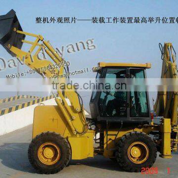 4*4 hot selling backhoe loader in stock