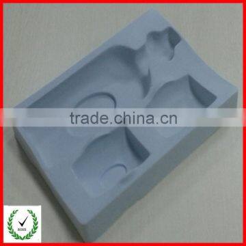 2015 Wholesale PS Vacuum Flocking Tray for Holding Wine photo-3