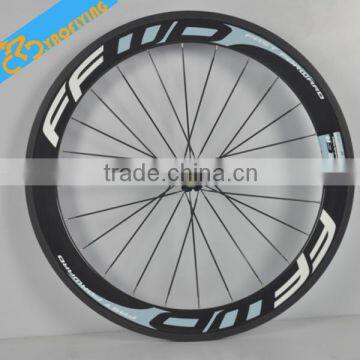 50mm FFWD carbon fiber aluminum alloy road bicycle wheels for sale,20 carbon bicycle wheels 700c white carbon road bike wheels